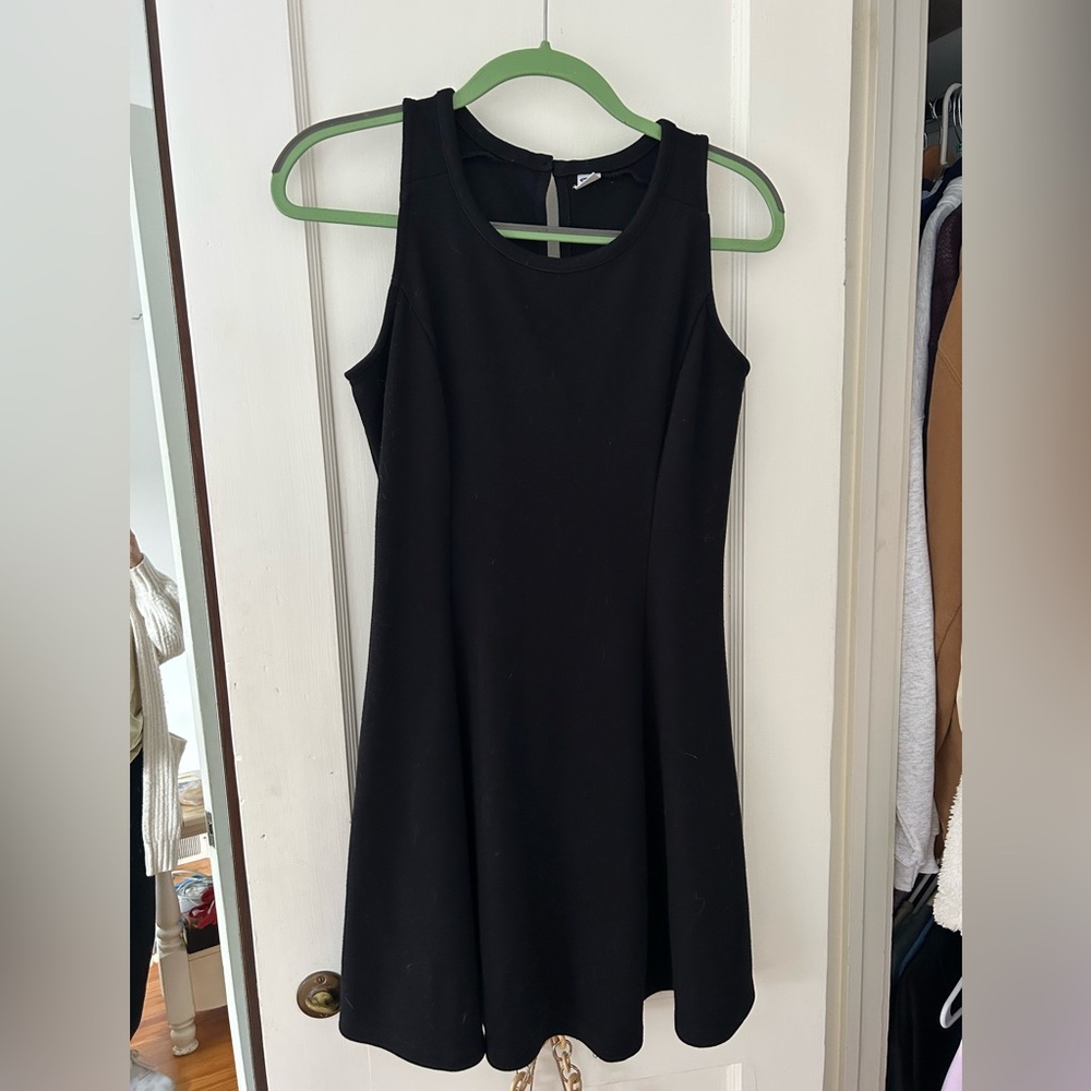 Old Navy Black Sleeveless Mini Dress Sz S